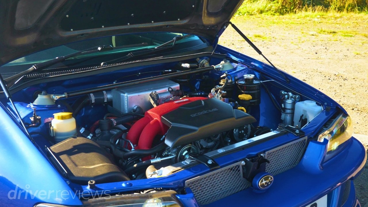 Prodrive P25 2.5-litre turbocharged flat-four engine