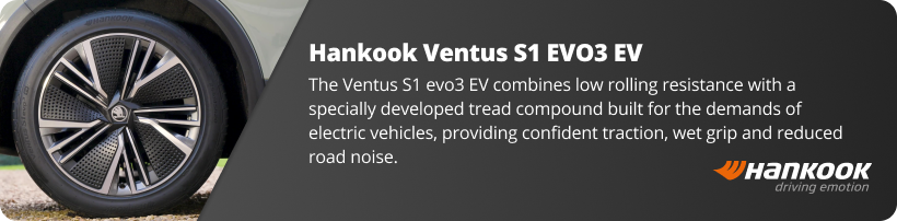 Hankook Ventus evo3 EV Tyre Banner