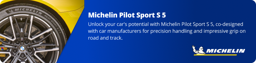 BMW M5 Tyre Talk Banner