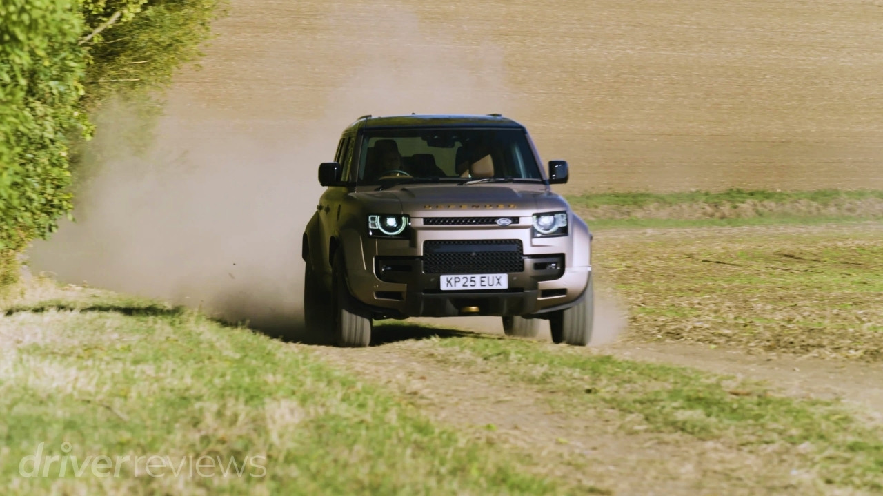 Land Rover Defender OCTA driving off road