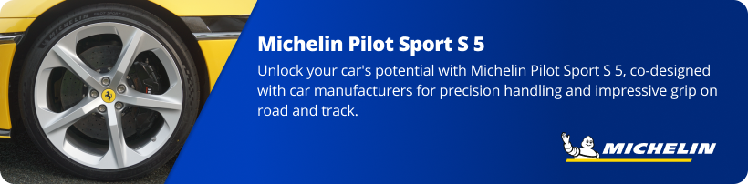 Michelin Pilot Sport S 5 Tyre Banner