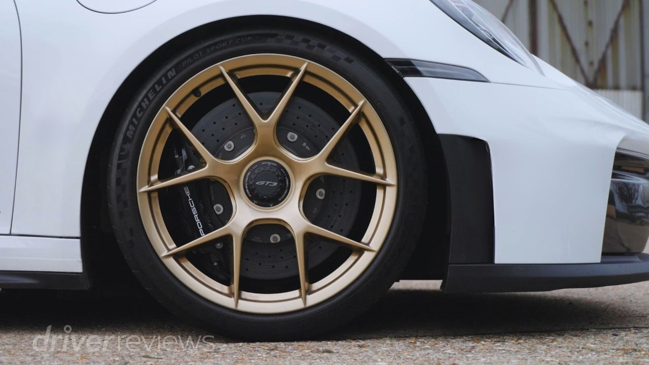 Porsche 911 GT3 992.2 California Gold Weissach Package wheel with Michelin Pilot Sport Cup 2 tyre