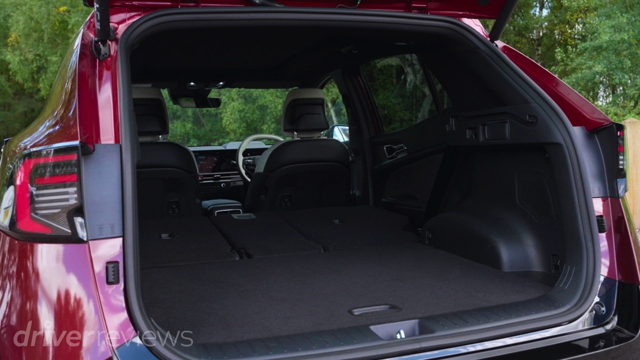 Kia Sportage GT-Line S boot with rear seats folded flat