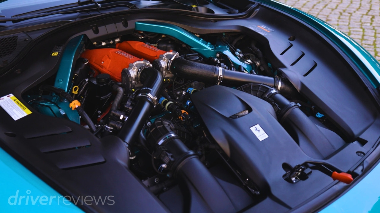Ferrari Amalfi 3.9-litre twin-turbo V8 engine